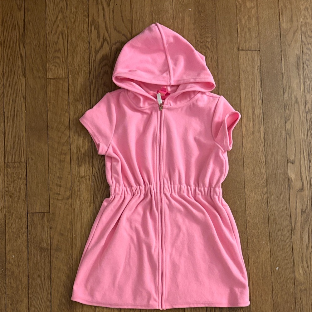 Lilly Pulitzer Pink Kids Swim Coverup